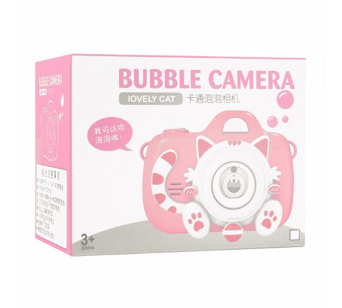 Фотокамера-генератор мильних бульбашок 1001 Kitty Children's camera Pink Фотокамера-генератор мильних бульбашок 1001 Kitty Children's camera Pink