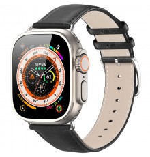 Ремінець Dux Ducis Leather Strap Classic для Apple Watch 38/40/41/42mm(ser.10) Black