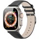Ремінець Dux Ducis Leather Strap Classic для Apple Watch 38/40/41/42mm(ser.10) Black