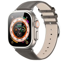 Ремінець Dux Ducis Leather Strap Classic для Apple Watch 38/40/41/42mm(ser.10) Grey