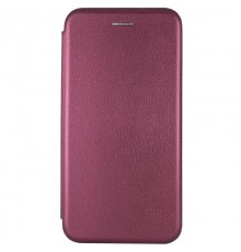 Шкіряний чохол-книжка Classy для Apple iPhone 12 Pro / 12 (6.1") Бордовий