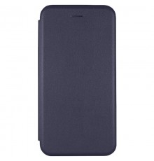 Шкіряний чохол-книжка Classy для Apple iPhone 12 Pro / 12 (6.1") Темно-синій