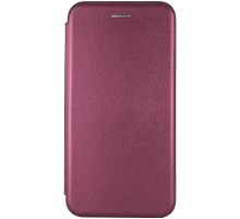 Шкіряний чохол-книжка Classy для Apple iPhone 13 (6.1") Бордовий