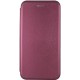 Шкіряний чохол-книжка Classy для Apple iPhone 13 (6.1") Бордовий