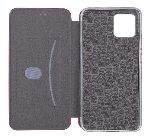 Шкіряний чохол-книжка Classy для Apple iPhone 13 (6.1") Бордовий