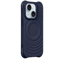 Чохол TPU Orbit with MagSafe для Apple iPhone 15 (6.1") Dark Blue