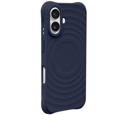 Чохол TPU Orbit with MagSafe для Apple iPhone 16 (6.1") Dark Blue Чохол TPU Orbit with MagSafe для Apple iPhone 16 (6.1") Dark Blue