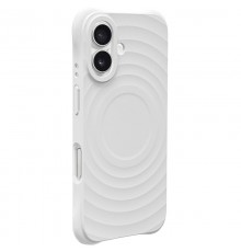 Чохол TPU Orbit with MagSafe для Apple iPhone 16 (6.1") White