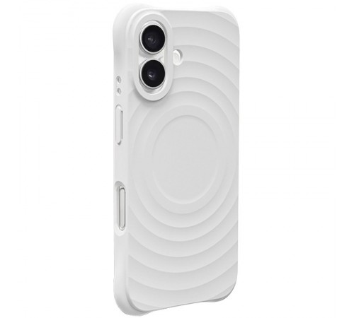 Чохол TPU Orbit with MagSafe для Apple iPhone 16 (6.1") White