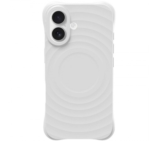 Чохол TPU Orbit with MagSafe для Apple iPhone 16 (6.1") White