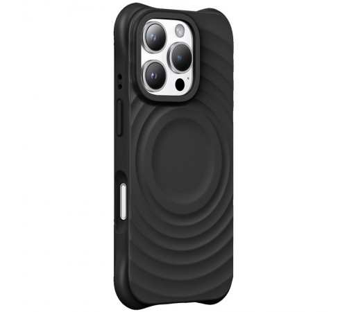 Чохол TPU Orbit with MagSafe для Apple iPhone 16 Pro (6.3") Black