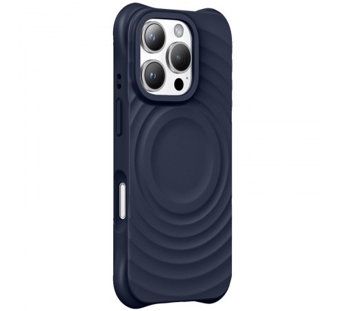 Чохол TPU Orbit with MagSafe для Apple iPhone 16 Pro (6.3") Dark Blue