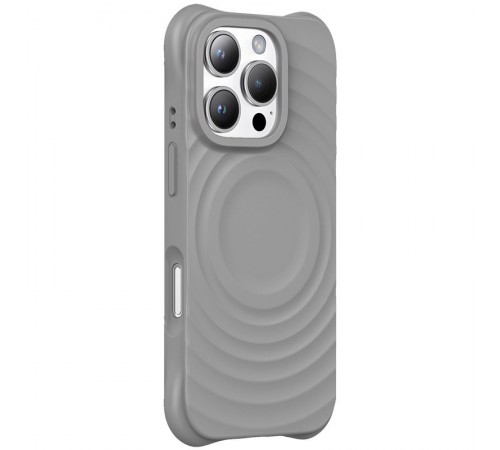 Чохол TPU Orbit with MagSafe для Apple iPhone 16 Pro (6.3") Dark Grey