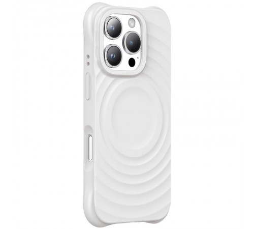 Чохол TPU Orbit with MagSafe для Apple iPhone 16 Pro (6.3") White