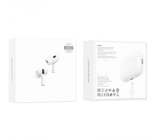 Бездротові TWS навушники Borofone BW93 ANC White