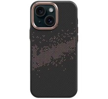 TPU чохол Monzo (MagFit) для Apple iPhone 14 / 13 (6.1") Titanium gold