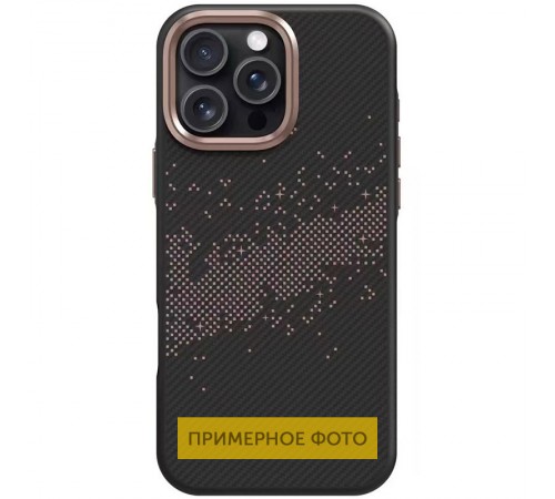 TPU чохол Monzo (MagFit) для Apple iPhone 16 (6.1") Titanium gold