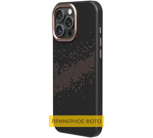 TPU чохол Monzo (MagFit) для Apple iPhone 16 (6.1") Titanium gold