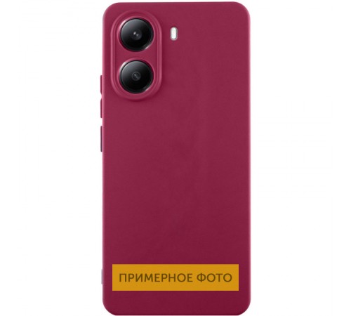 Чохол Silicone Cover Lakshmi Full Camera (AA) для Motorola Edge 50 Fusion Бордовий / Marsala Чохол Silicone Cover Lakshmi Full Camera (AA) для Motorola Edge 50 Fusion Бордовий / Marsala