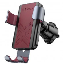 Автотримач Hoco H70 Gamble gravity (air outlet) Black / Red