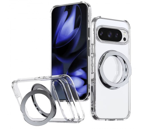 Чохол TPU+PC Aura Fold для Google Pixel 9 / 9 Pro / 10 / 10 Pro Transparent