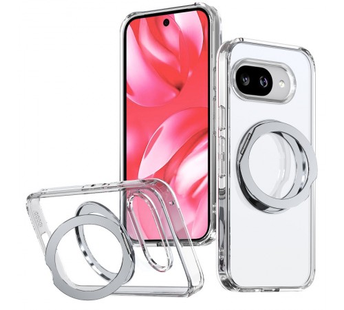 Чохол TPU+PC Aura Fold для Google Pixel 9a Transparent