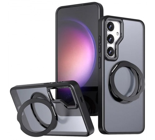Чохол TPU+PC Aura Fold для Samsung Galaxy S24 FE Black Чохол TPU+PC Aura Fold для Samsung Galaxy S24 FE Black