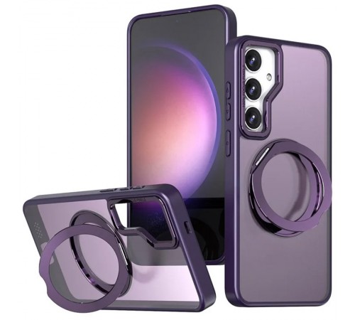 Чохол TPU+PC Aura Fold для Samsung Galaxy S24 FE Purple