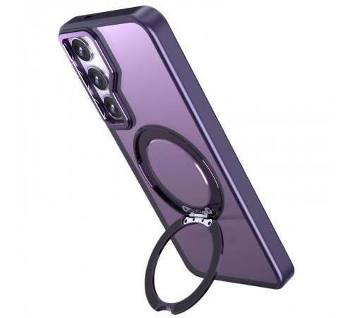 Чохол TPU+PC Aura Fold для Samsung Galaxy S24 FE Purple