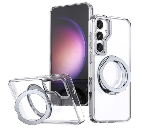 Чохол TPU+PC Aura Fold для Samsung Galaxy S24 FE Transparent Чохол TPU+PC Aura Fold для Samsung Galaxy S24 FE Transparent