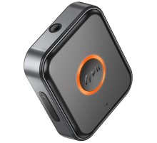 Bluetooth AUX аудіо ресивер/трансмітер Borofone BC55 Suave Black
