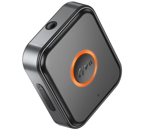 Bluetooth AUX аудіо ресивер/трансмітер Borofone BC55 Suave Black