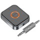 Bluetooth AUX аудіо ресивер/трансмітер Borofone BC55 Suave Black