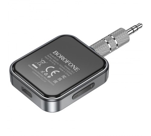 Bluetooth AUX аудіо ресивер/трансмітер Borofone BC55 Suave Black