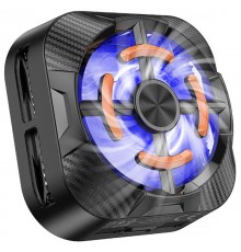 Охолоджуючий кулер для мобільного телефону Borofone BG15 Travel magnetic Black