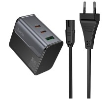 МЗП Hoco CS76A Star Speed PD70W (1USB-A/2C) Midnight Black