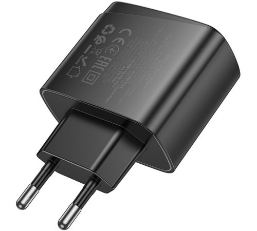 МЗП Hoco CS63A Bright PD65W (1USB-A/1C) Black МЗП Hoco CS63A Bright PD65W (1USB-A/1C) Black