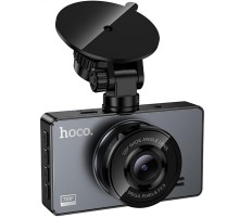 Відеореєстратор Hoco DV14 3-inch screen display driving recorder (720P) Metal gray