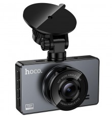 Відеореєстратор Hoco DV14 3-inch screen display driving recorder (720P) Metal gray