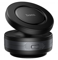 Автотримач Hoco H87 Dragon electric suction cup magnetic (universal) Black / Metal gray