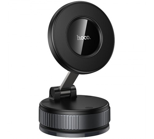 Автотримач Hoco H86 Dragon manual suction cup magnetic (universal) Black / Metal gray Автотримач Hoco H86 Dragon manual suction cup magnetic (universal) Black / Metal gray