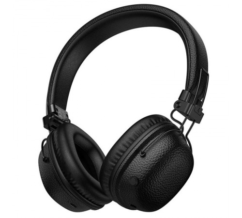 Накладні бездротові навушники Hoco W64 Earl II Black
