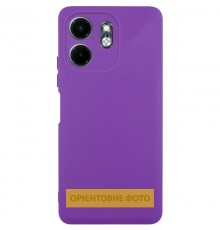 Чохол TPU GETMAN Liquid Silk Full Camera для Xiaomi Redmi A5 / Poco C71 Фіолетовий / Purple