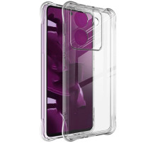 TPU чохол GETMAN Ease logo посилені кути Full Camera для Xiaomi Poco M7 Pro 5G Безбарвний (прозорий)