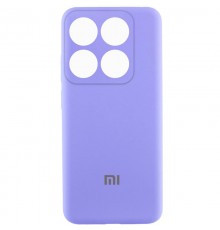 Чохол Silicone Cover Lakshmi Full Camera (AAA) with Logo для Xiaomi 14T Pro Бузковий / Dasheen