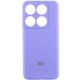 Чохол Silicone Cover Lakshmi Full Camera (AAA) with Logo для Xiaomi 14T Pro Бузковий / Dasheen