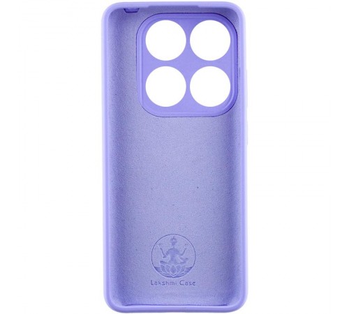 Чохол Silicone Cover Lakshmi Full Camera (AAA) with Logo для Xiaomi 14T Pro Бузковий / Dasheen