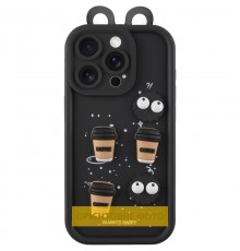 Чохол TPU Toys Case with Ears для Xiaomi Poco X6 / Note 13 Pro 5G Black