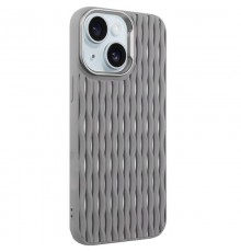 Чохол TPU Ribbio для Apple iPhone 15 (6.1") Gray