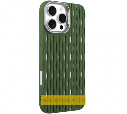 Чохол TPU Ribbio для Apple iPhone 16 (6.1") Green